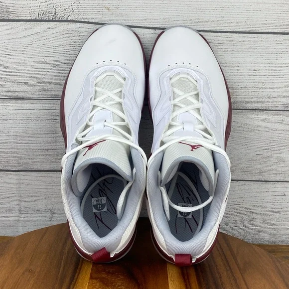 Jordan Stay Loyal 3 White Team Red Wolf Grey Sneaker FB1396-160 Men’s Size 13